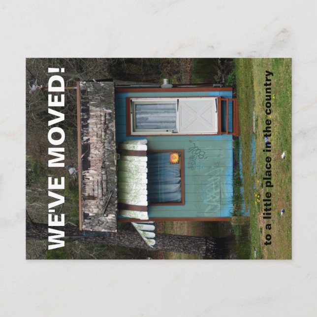 We've Moved Change Of Address Postcard (Front)