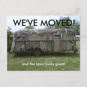 We've Moved Change Of Address Postcard