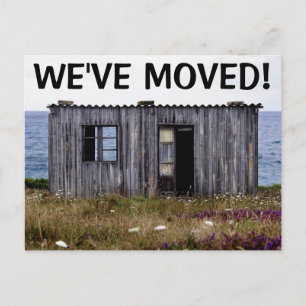 We've Moved Change Of Address Postcard