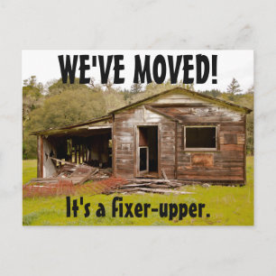 We've Moved Change Of Address Postcard