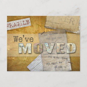 "We've Moved" Change of Address Postcard