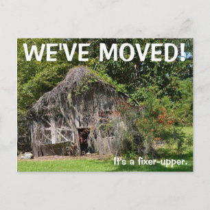 We've Moved Change Of Address Postcard