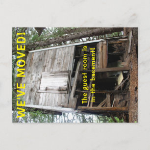 We've Moved Change Of Address Postcard