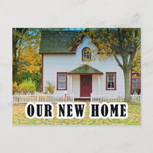 We've Moved Change of Address Your New Home Photo Announcement Postcard