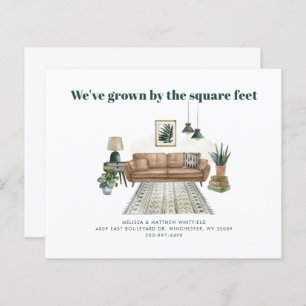 We've Moved Chic Boho Moving Announcement