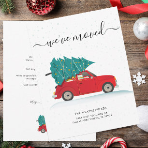 We've Moved Christmas Holiday Moving Announcement