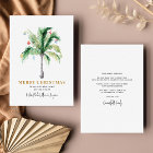 We've Moved Christmas Holidays Palm Tree Moving