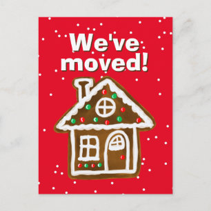 We've moved Christmas postcards for a new address