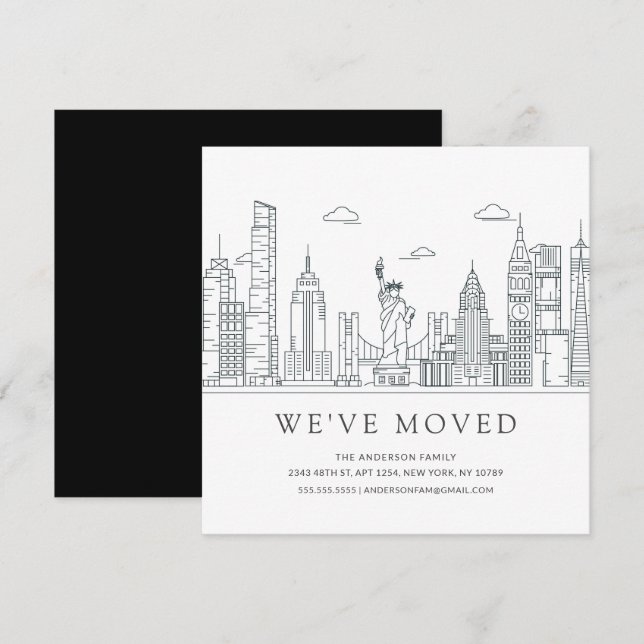 We've Moved City Moving Announcement (Front/Back)