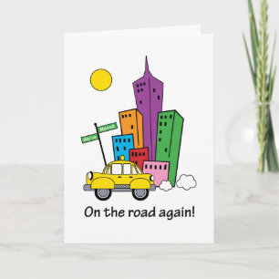 We've Moved Cityscape Card Vertical