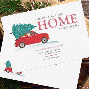 We've Moved For The Holidays Moving Announcement