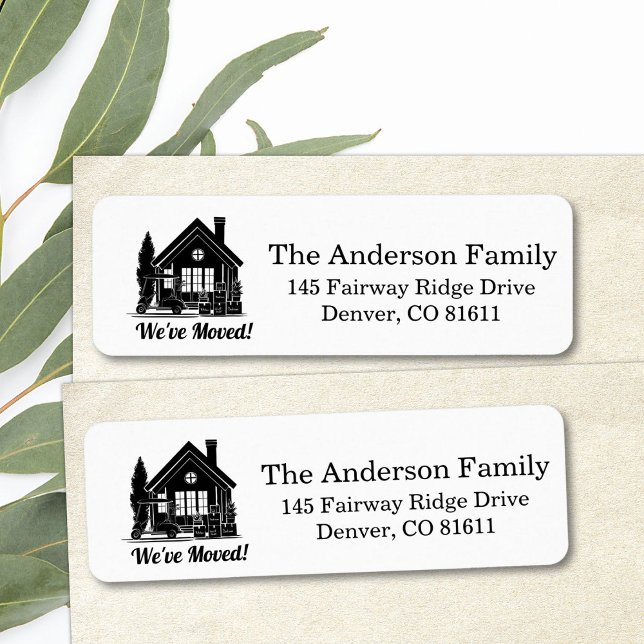 We've Moved! Golf Cart Parked at House Silhouette (Creator Uploaded)