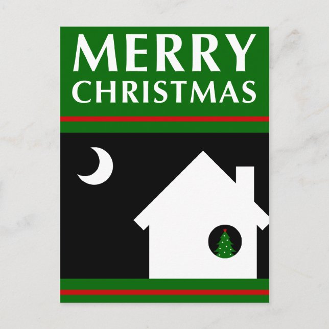we've moved merry christmas announcement (Front)