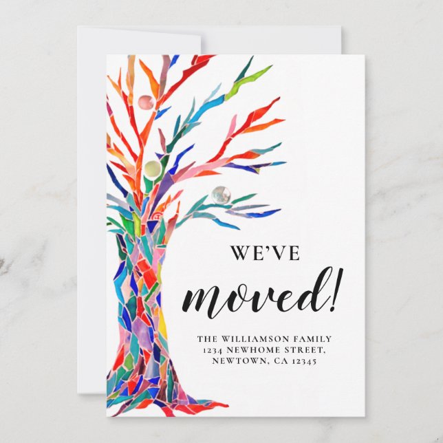 We've Moved Moving Announcement (Front)