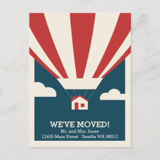 We've Moved! Moving Announcement Postcard