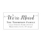 We've Moved Moving Chic Script Family New Address