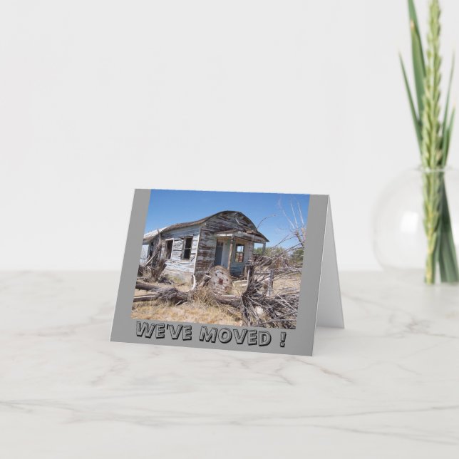 We've Moved New Address Announcement (Front)