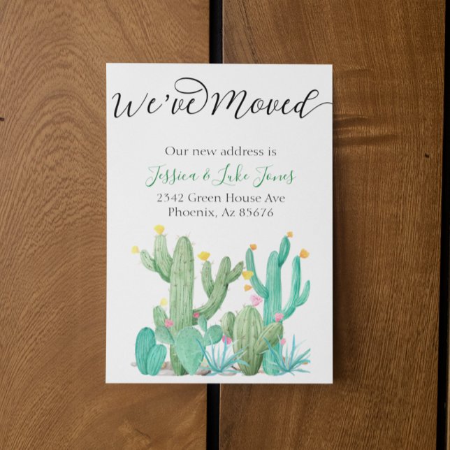 We've  Moved New Address Announcement House Cactus (Creator Uploaded)