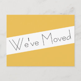 We've Moved New Address Announcement Postcard