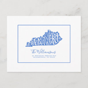 We've Moved   New Address   Kentucky Postcard