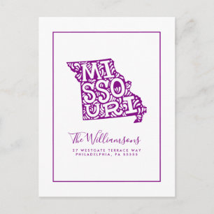 We've Moved   New Address   Missouri Postcard