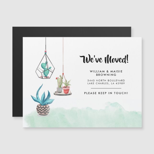 We've Moved New Address Moving Home Announcement (Front/Back)