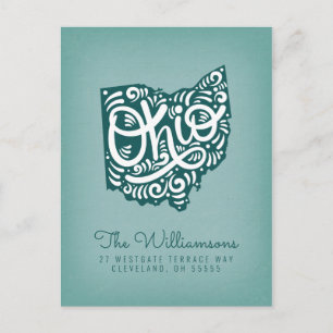 We've Moved   New Address   Ohio Postcard