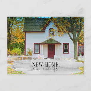 We've Moved New Address Your New Home Photo Announcement Postcard