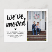 We've Moved New Change of Address Photo Moving