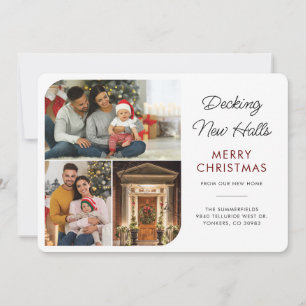 We've Moved New Home Christmas Family Photos Announcement