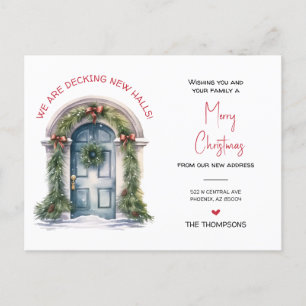 We've Moved New Home Christmas Moving Announcement