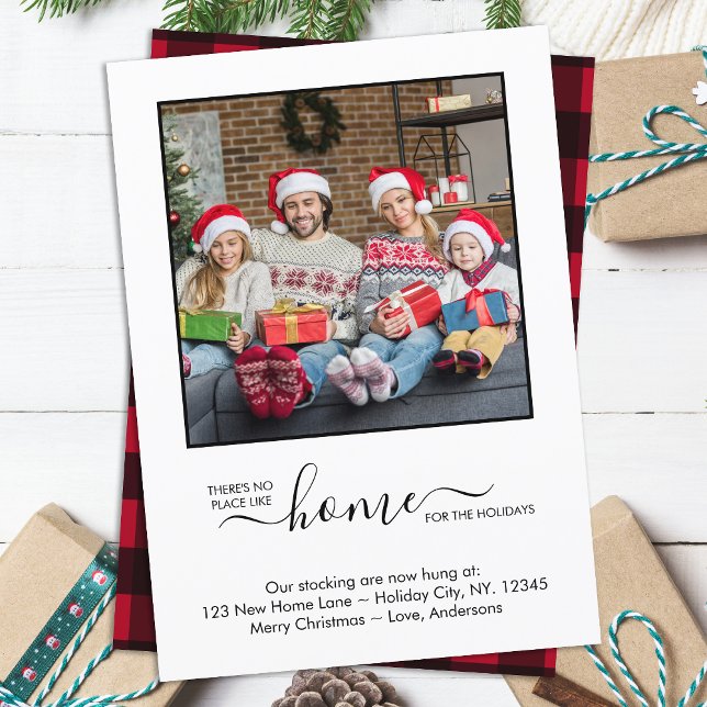 We've Moved New Home Custom Photo Holiday Moving Announcement (Creator Uploaded)