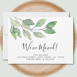 We've Moved New Home Foliage Announcement
