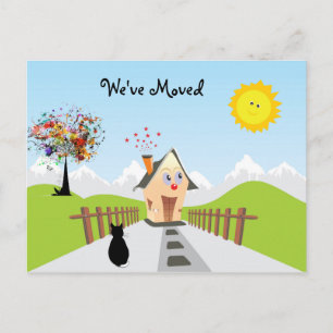 We've Moved New Home New Address Announcement Postcard