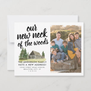 We've Moved New Neck of the Woods Photo Moving Announcement