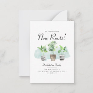 We've Moved New Roots Plants Moving Announcement