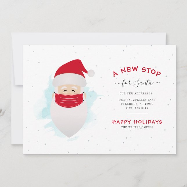 We've Moved New Stop for Santa Christmas Moving (Front)