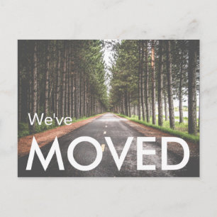 We've Moved Photo Announcement Postcard