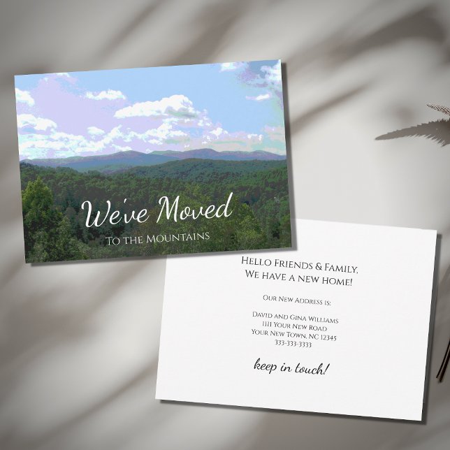 We've Moved Rustic Mountains New Home Announcement (Creator Uploaded)