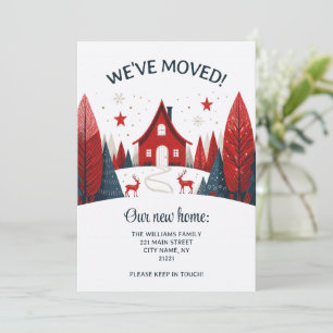 We've Moved Scandinavian New Home Change Address Announcement