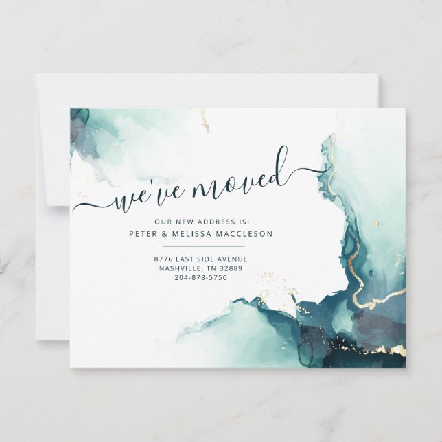 We've Moved Script New Address Moving Announcement (Front)