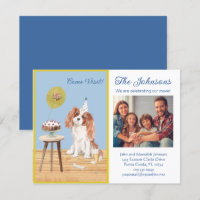 We've Moved Spaniel Family Photo Budget  