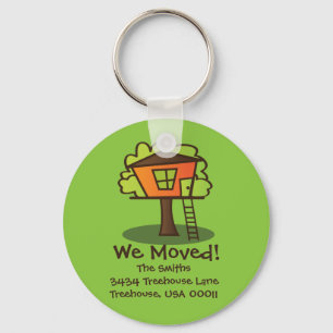 We've Moved to a Playhouse! Key Ring