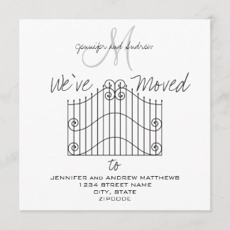 We've Moved to New Address Announcement