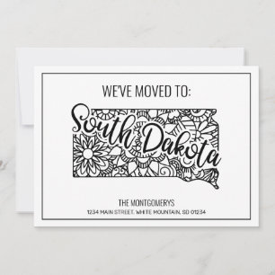 We've Moved To South Dakota State Floral Mandala Announcement
