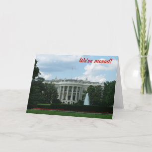 We've moved - to Washington DC Announcement