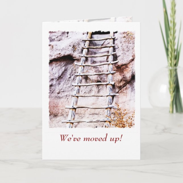 We've moved up! Cliff Dwelling Ladder Custom Announcement (Front)