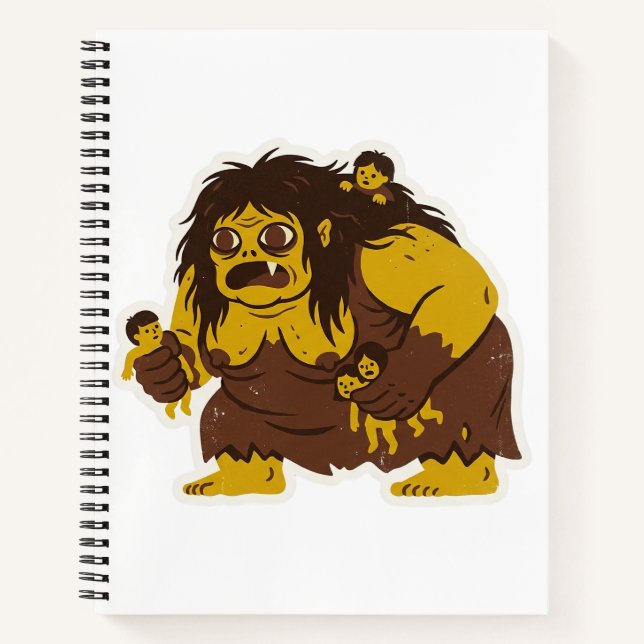 Wewe Gombel Notebook (Front)