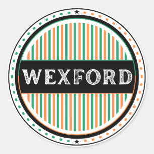 Wexford City Pride Emblem – Irish Identity Classic Round Sticker