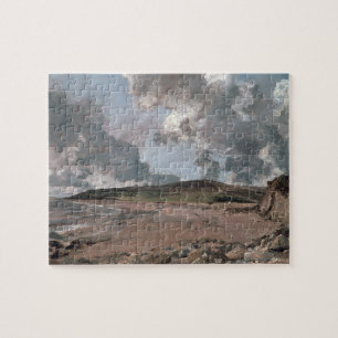 Weymouth Bay with Jordan Hill, c.1816 (oil on canv Jigsaw Puzzle